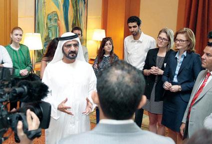 محمد بن راشد: الإبداع والنجاح يولدان من رحم الأزمات والشدائد